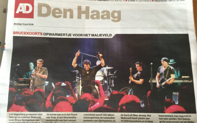 OPWARMEN VOOR SPRINGSTEEN IN DEN HAAG